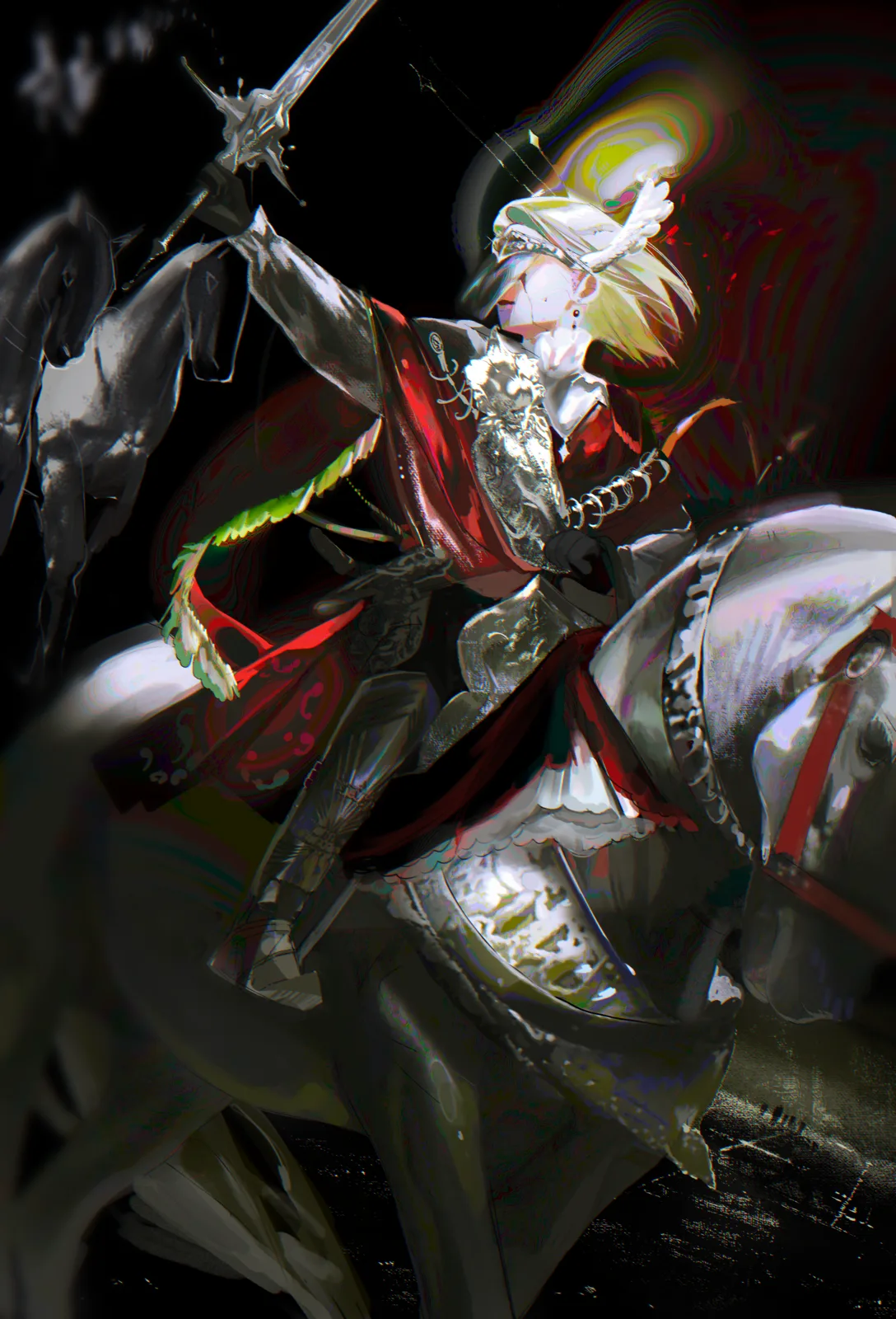 Rider illustration artwork