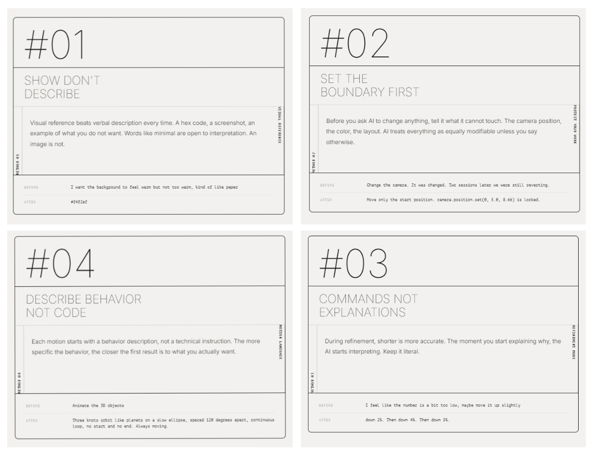 Original AI card designs
